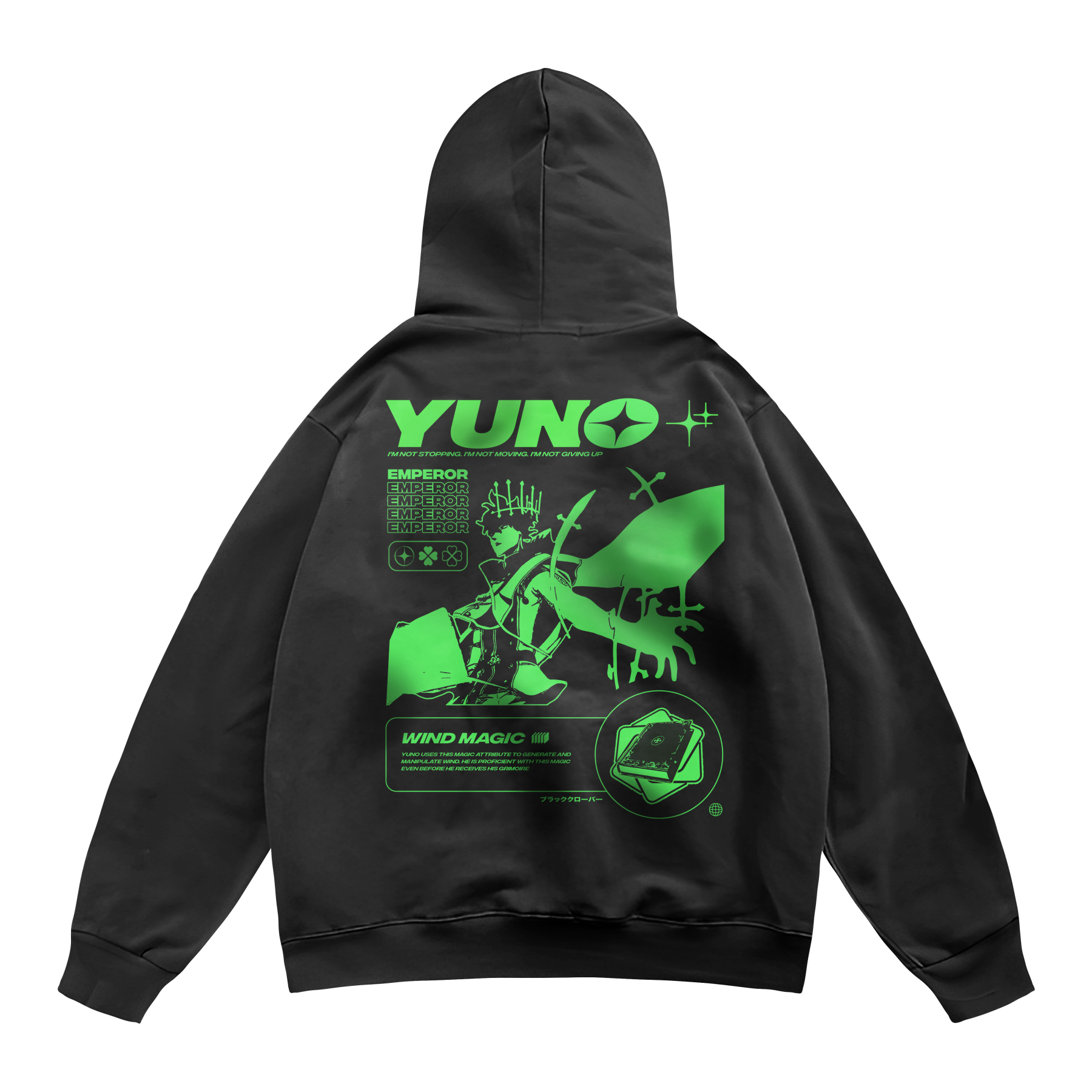 Yuno Black Clover | Hoodie
