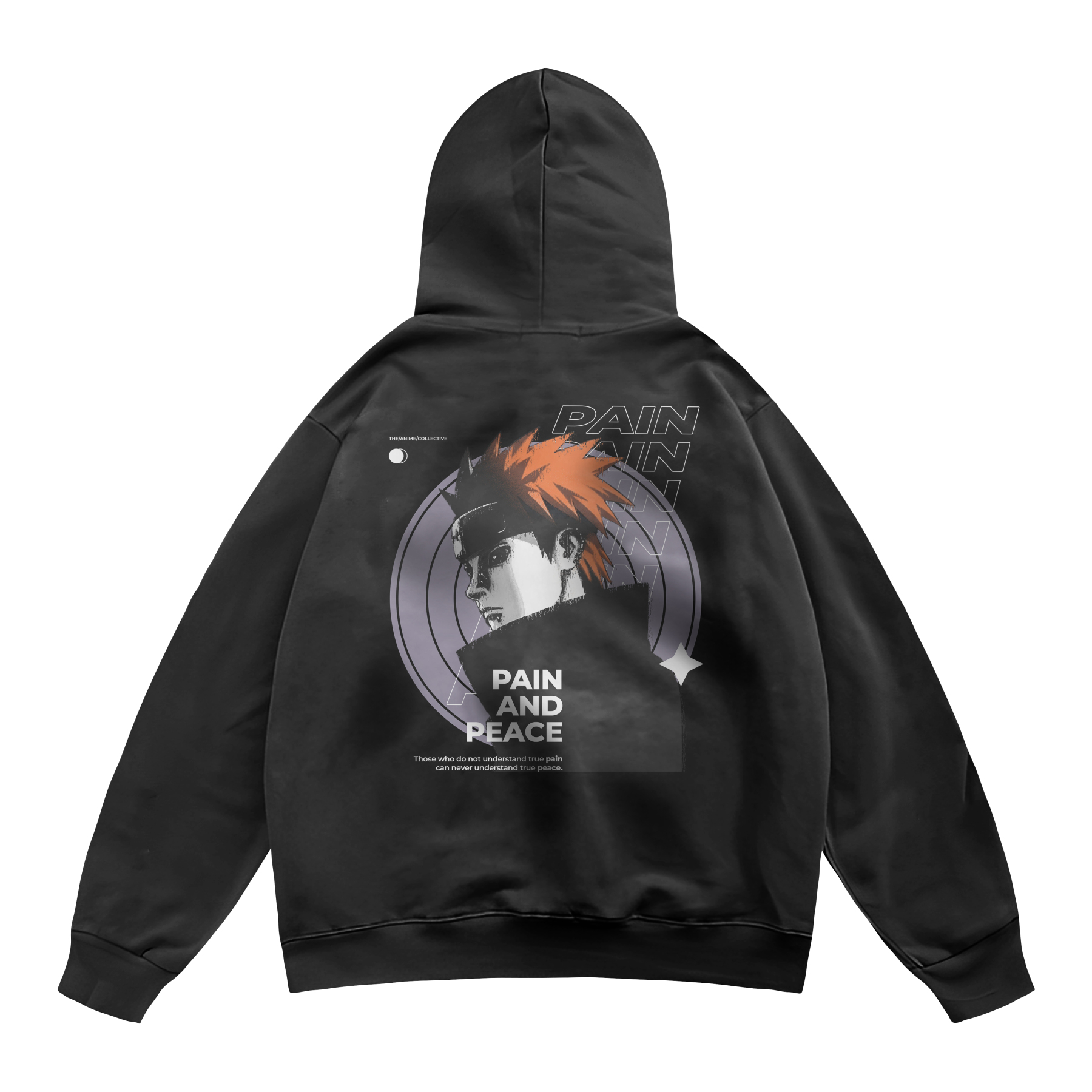 Akatsuki Pain "Peace" Hoodie | Naruto Shippuden