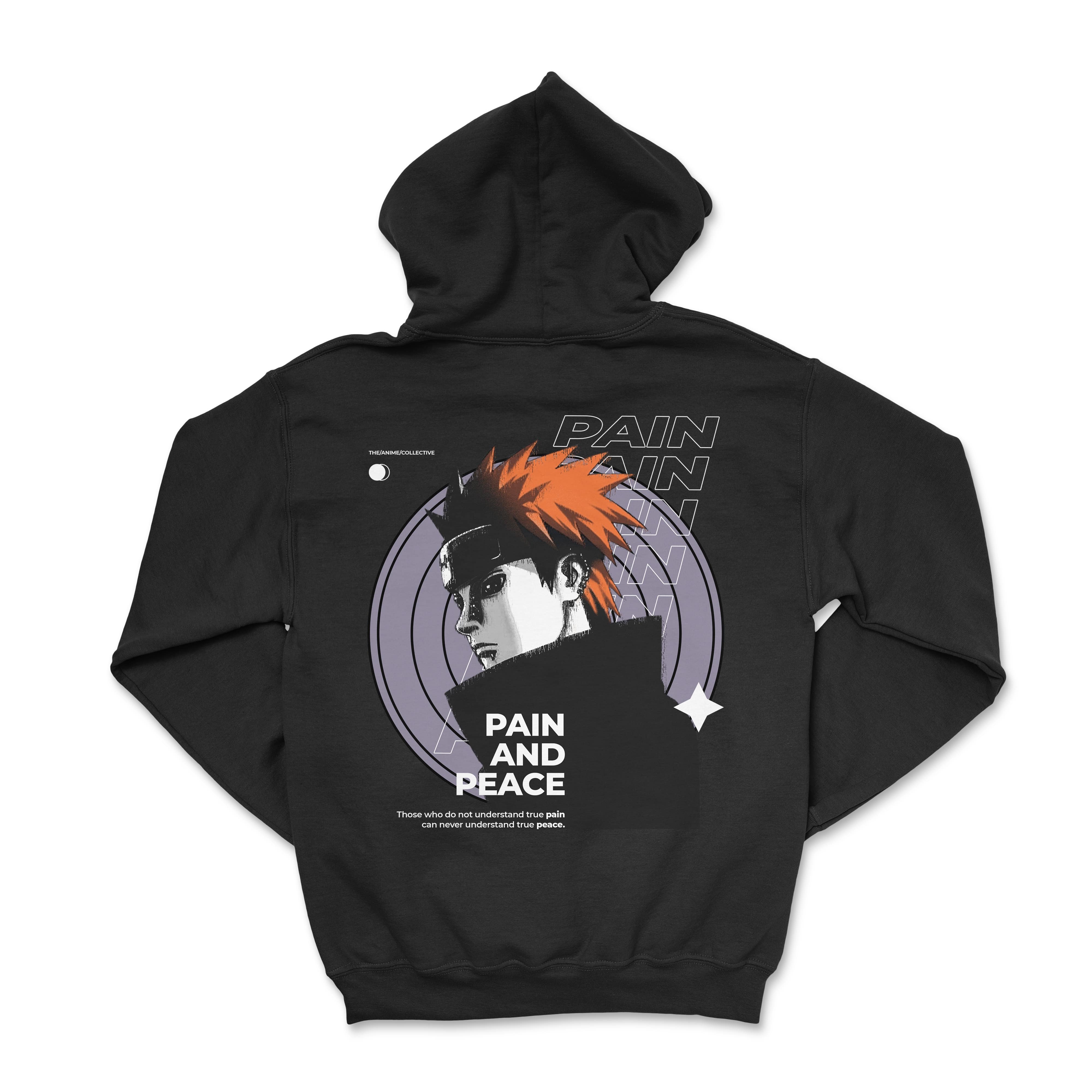 Akatsuki Pain "Peace" Hoodie | Naruto Shippuden