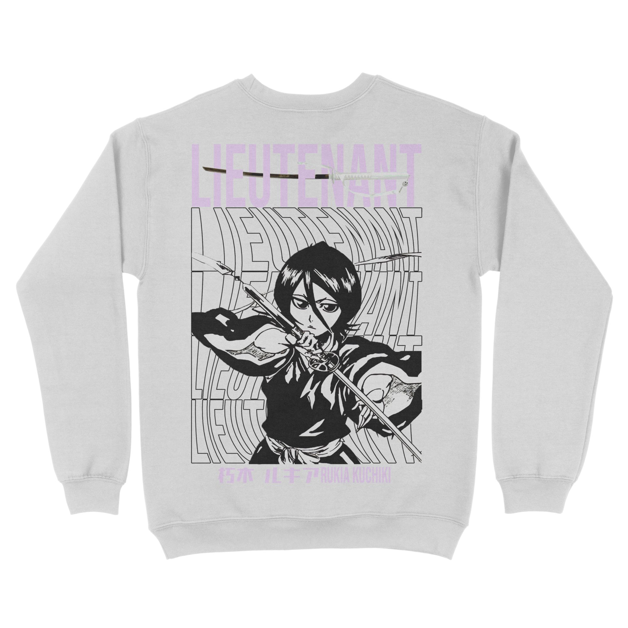 Rukia Kuchiki Bleach | White Sweatshirt