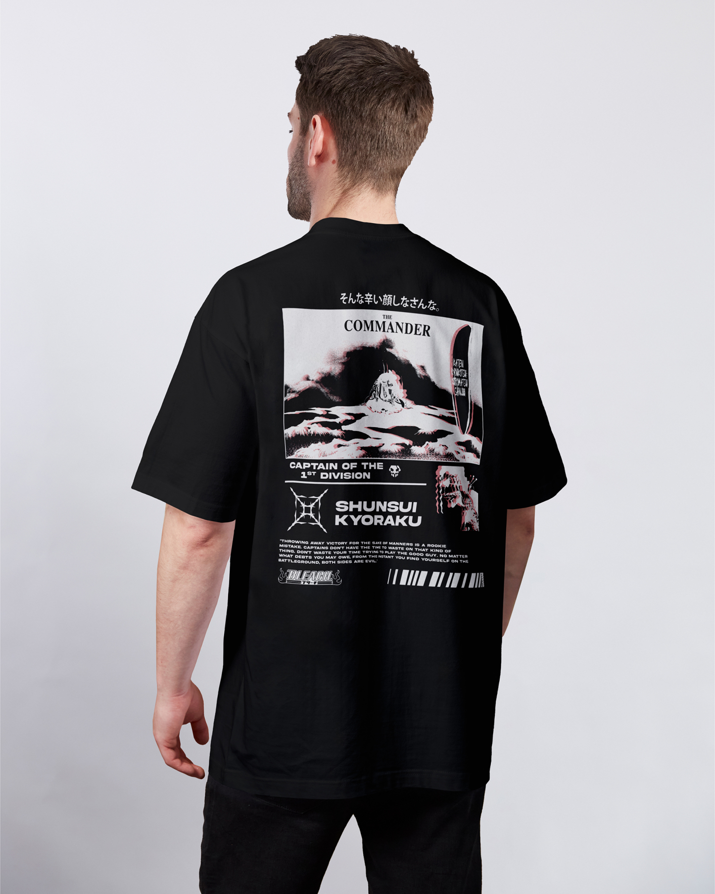 Shunsui Kyoraku Bleach | T-Shirt TYBW