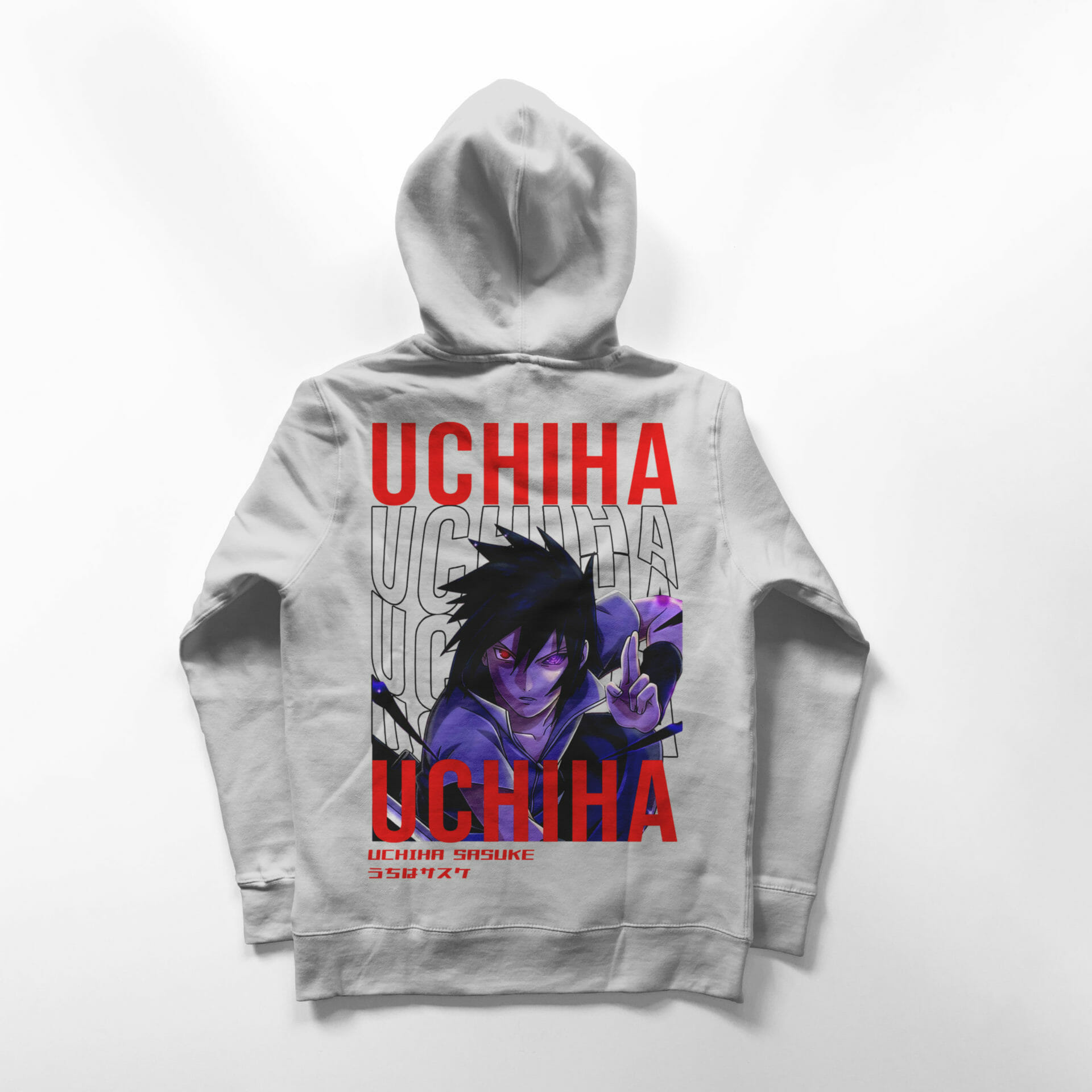 Uchiha Sasuke Boruto | White Hoodie