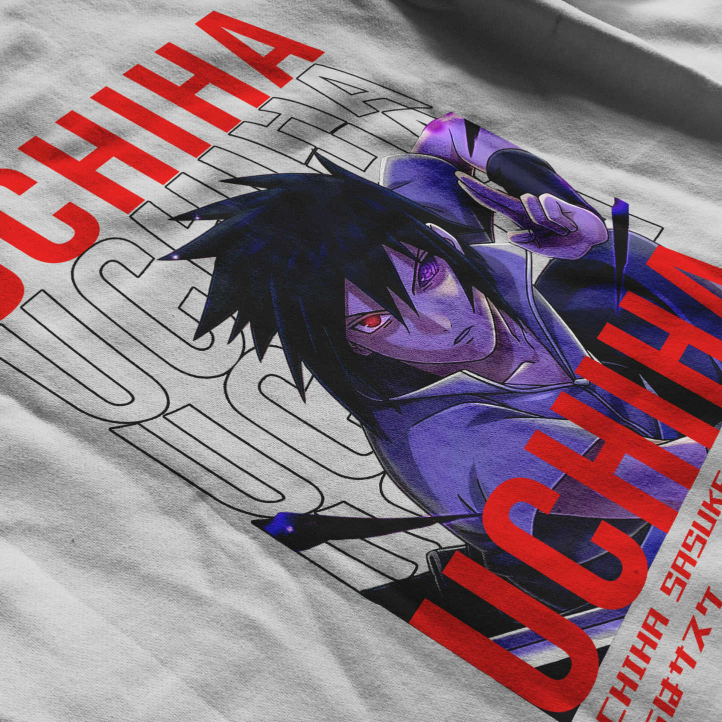 Uchiha Sasuke Boruto | White Hoodie