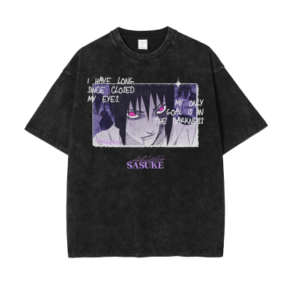 Sasuke Vintage Oversized T-Shirt