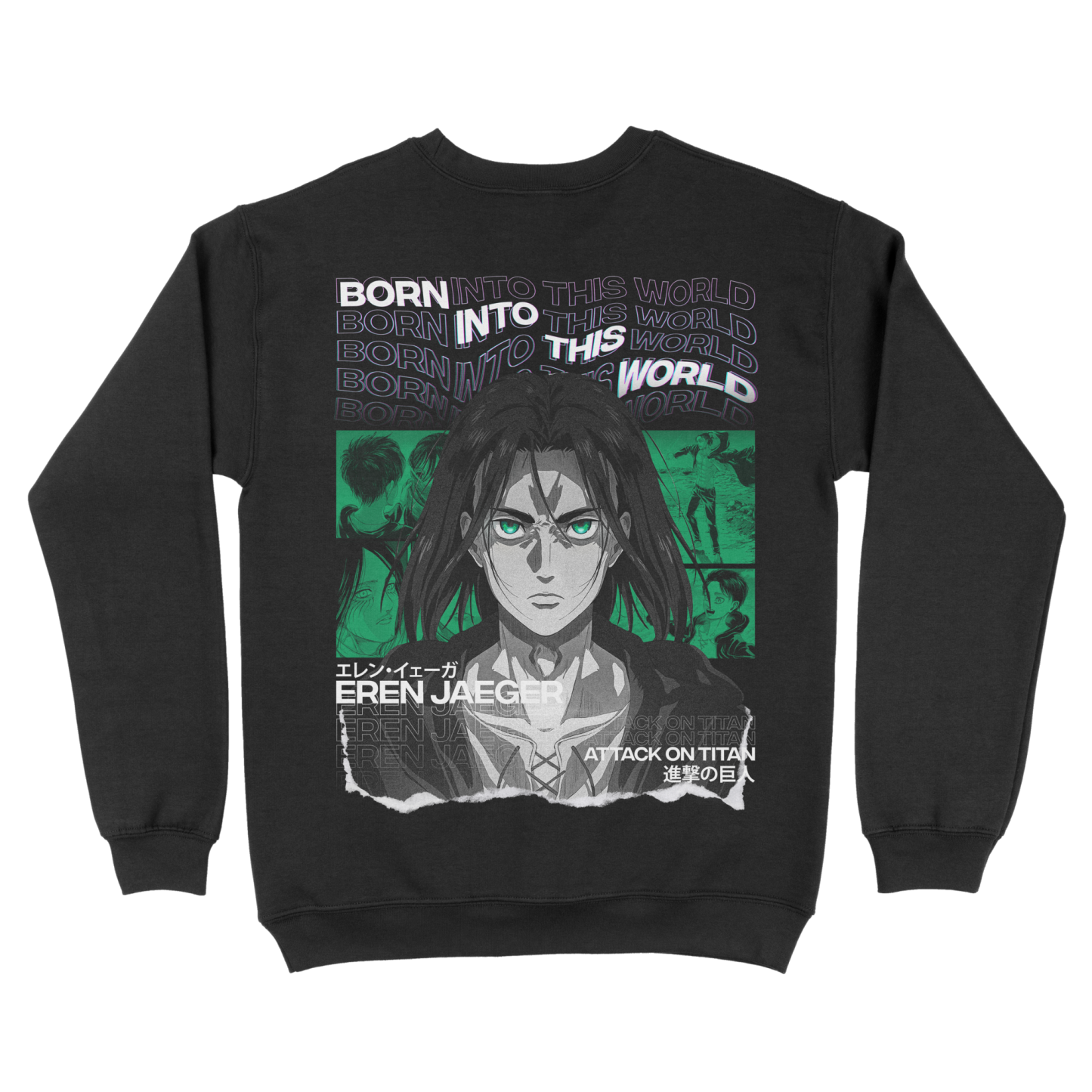 Eren Jaeger Attack on Titan | Sweatshirt