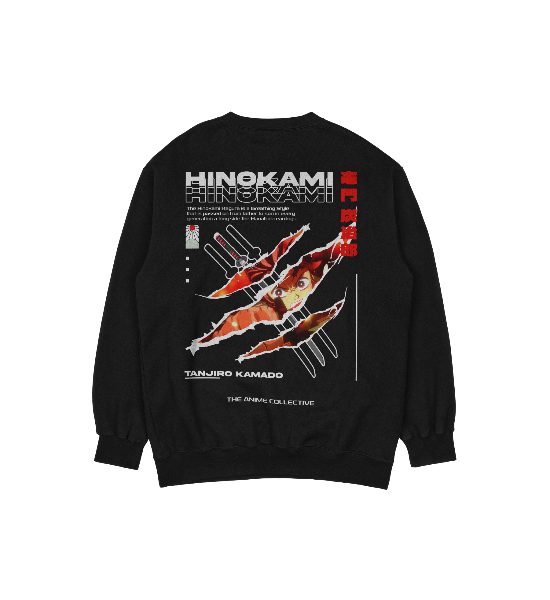 Tanjiro Kamado Hinokami Demon Slayer | Sweatshirt