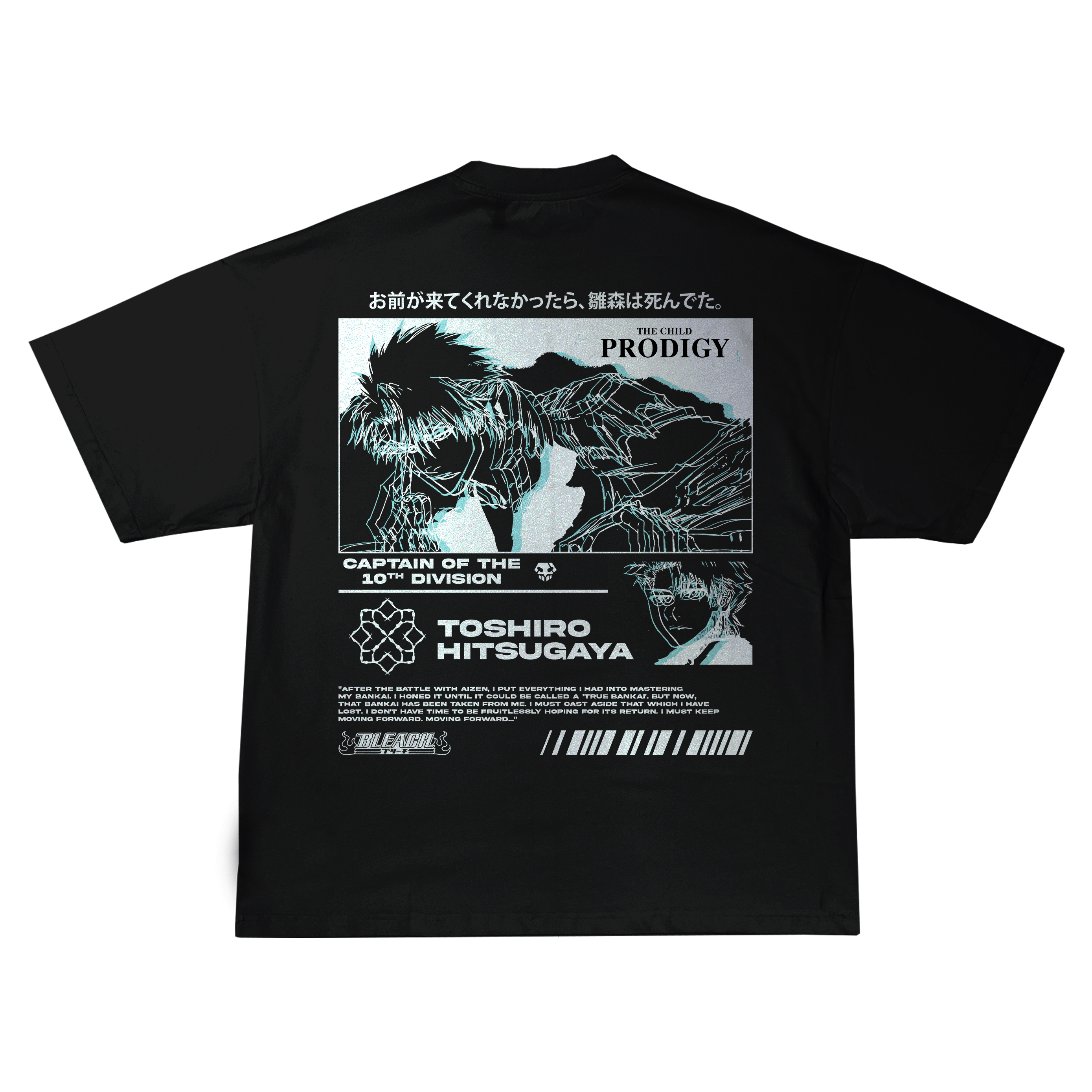 Toshiro Hitsugaya Bleach  T-Shirt TYBW – TheAnimeCollective