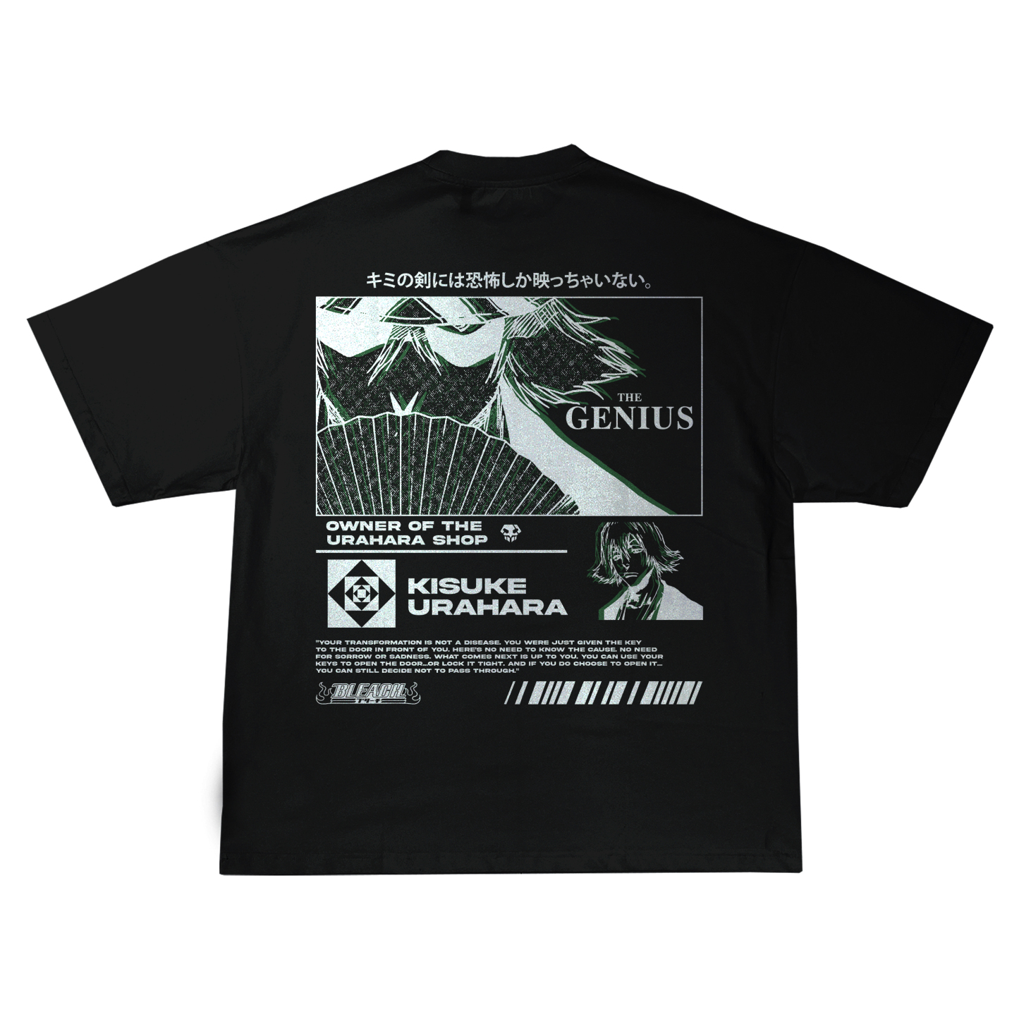 Kisuke Urahara Bleach | T-Shirt TYBW