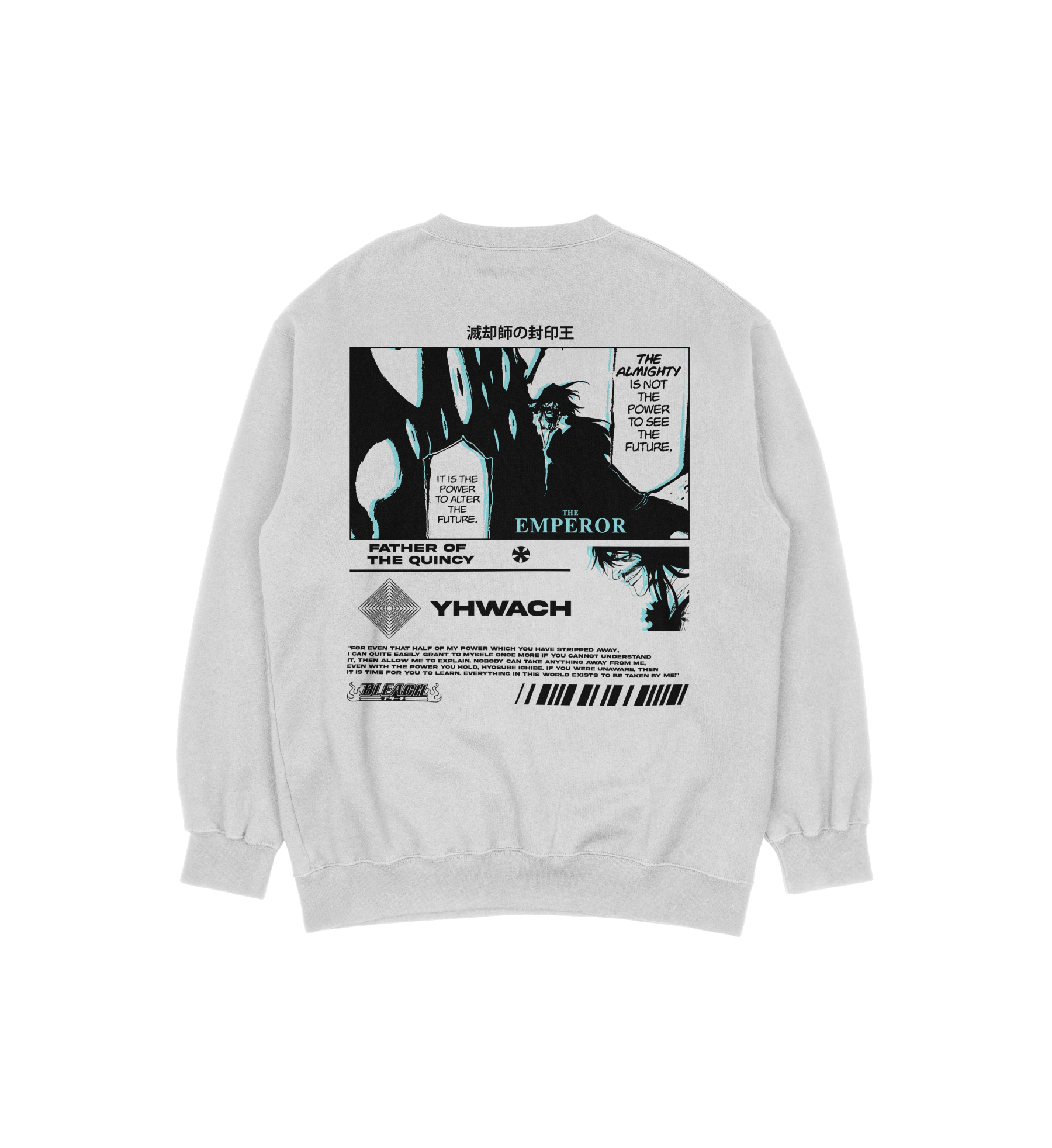 Yhwach Bleach | White Sweatshirt TYBW