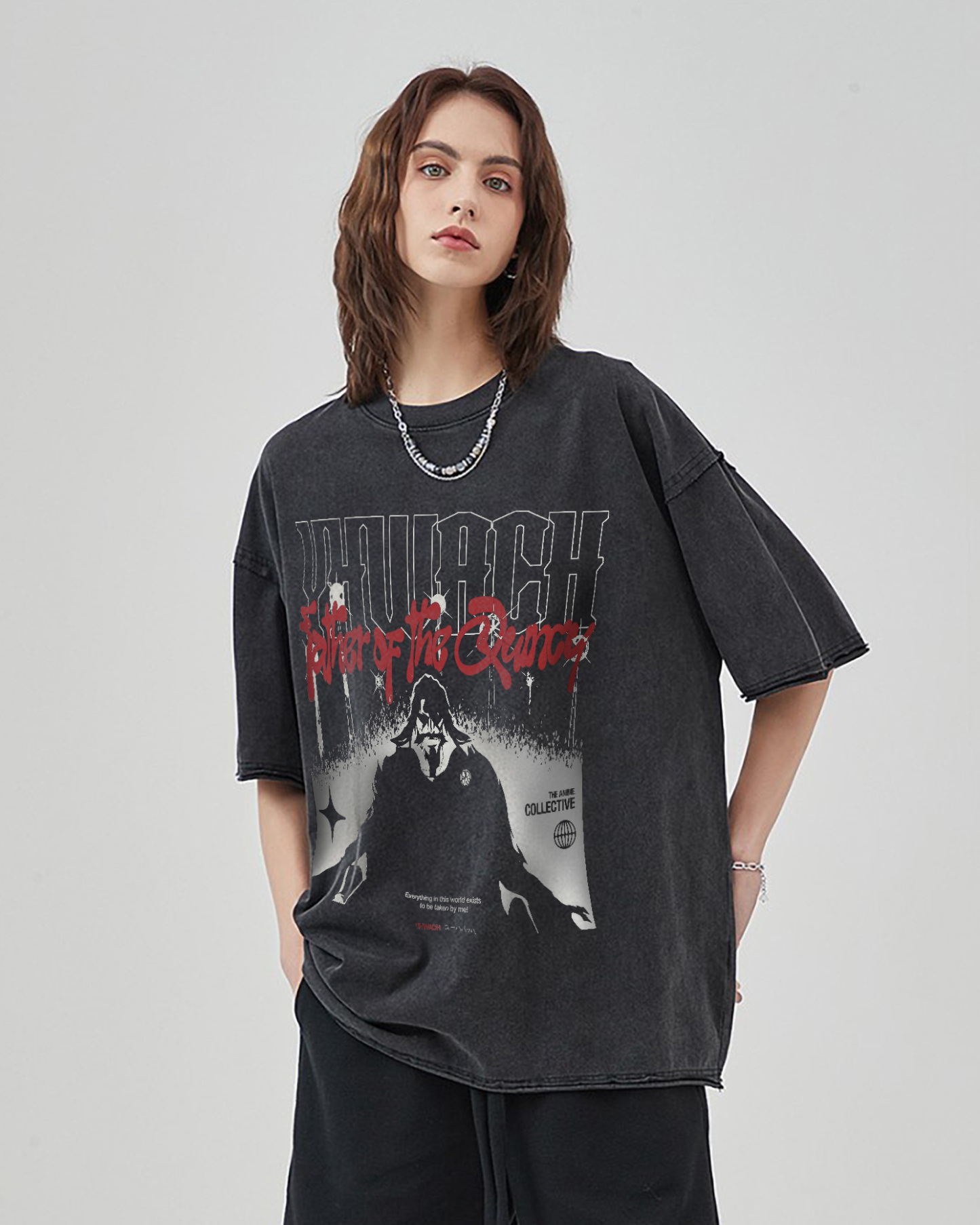 Yhwach Vintage Oversized T-Shirt | Bleach