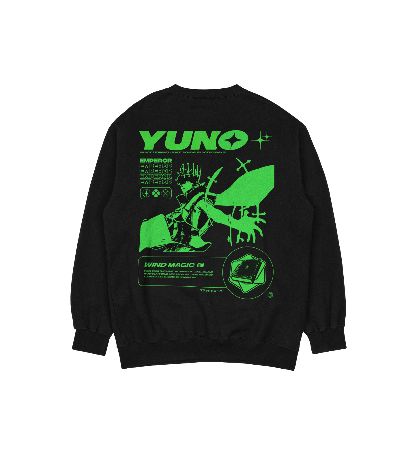 Yuno Black Clover | Sweatshirt