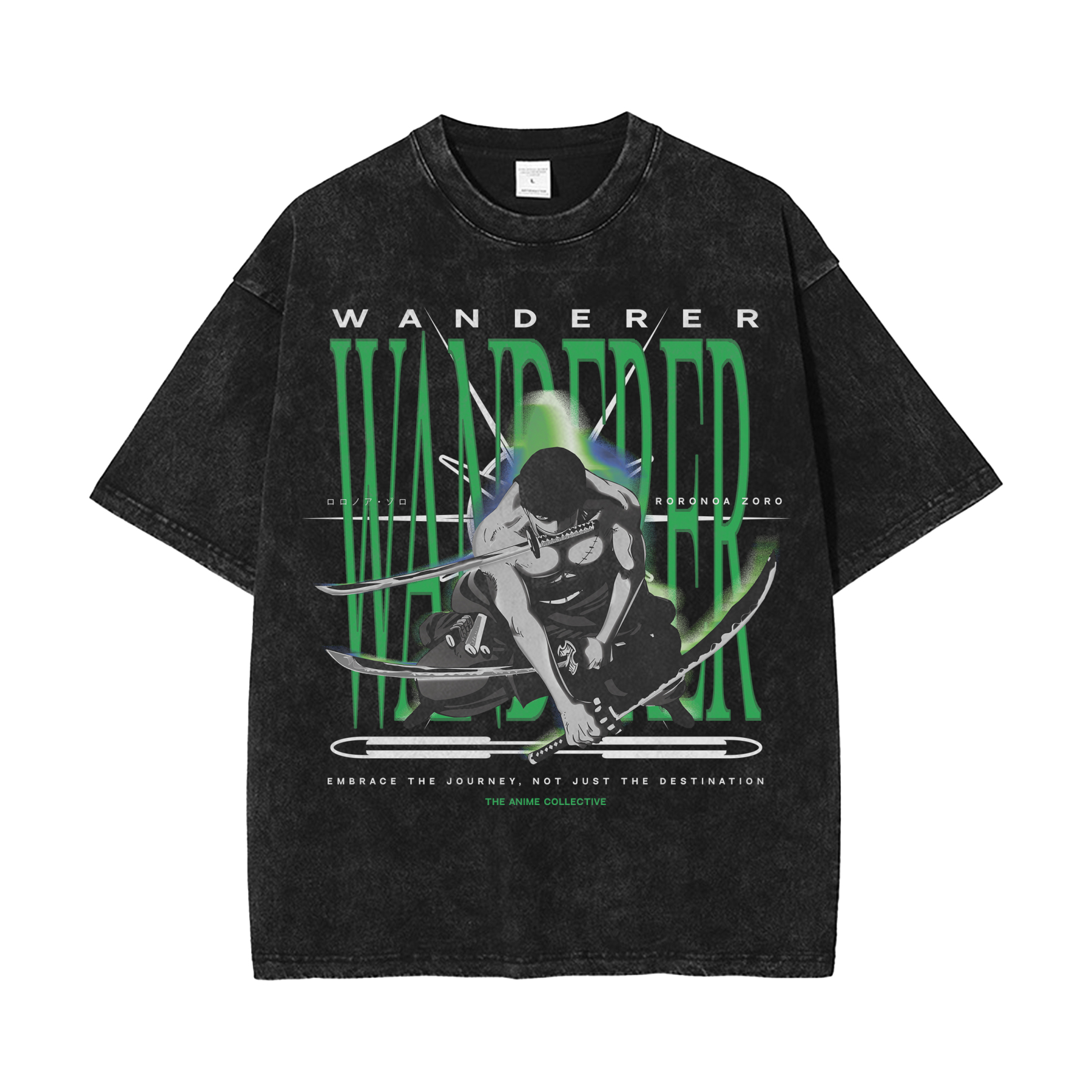 Zoro Vintage Oversized T-Shirt