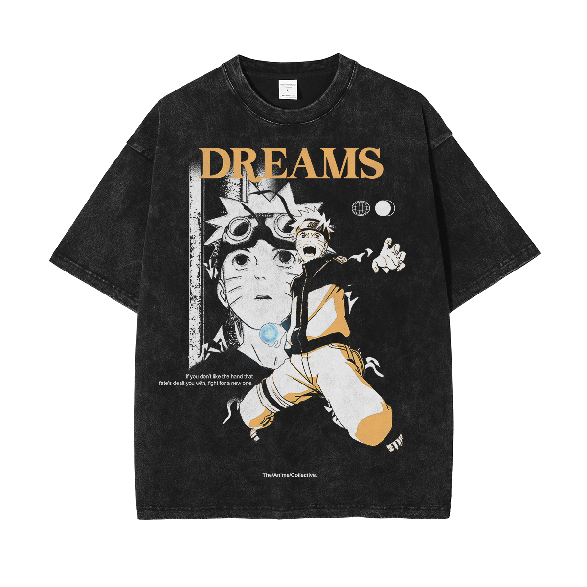 Naruto Vintage Oversized T-Shirt | Naruto Shippuden