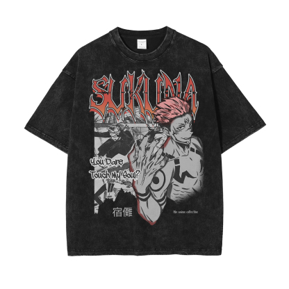 Sukuna Vintage Oversized T-Shirt