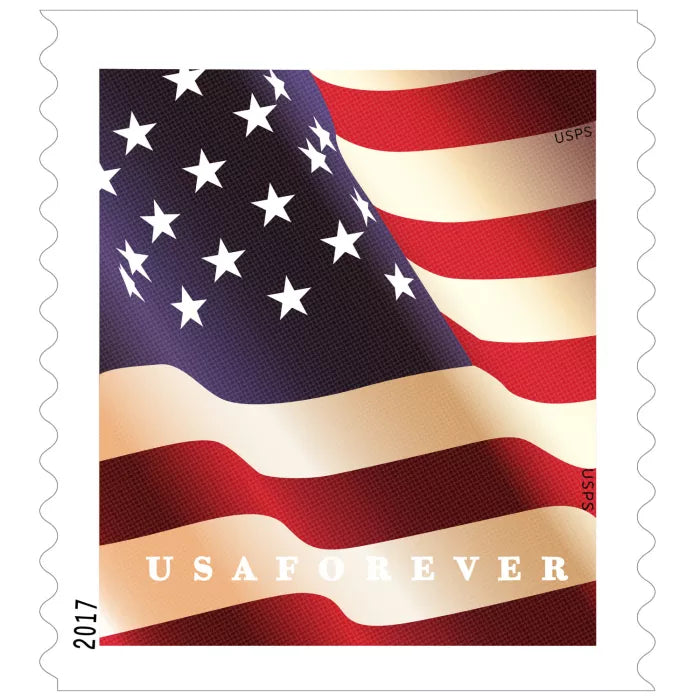 2017 U.S. Flag Forever First Class Postage Stamps