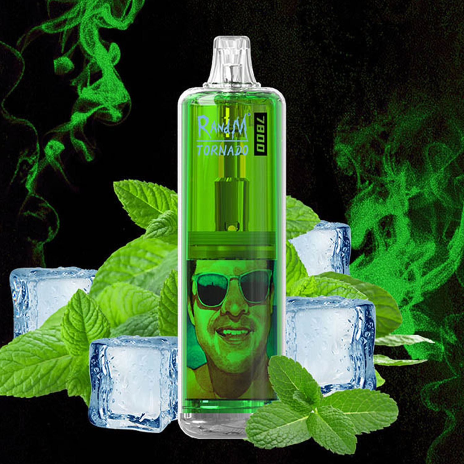 RANDM TORNADO 7800 LED DISPOSABLE VAPECool Mint