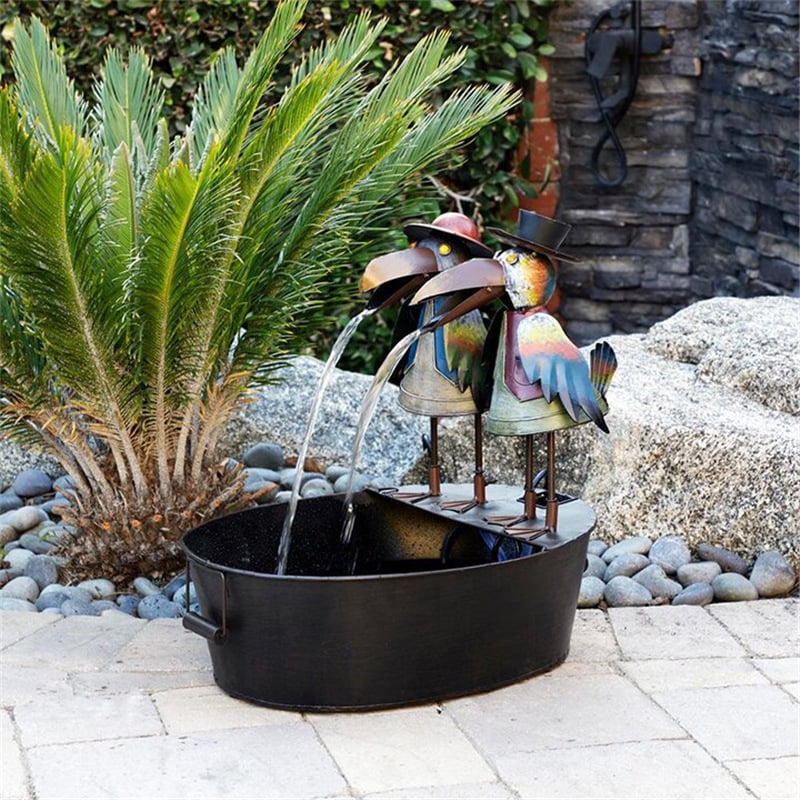 🔥Last Day Promotion 30% OFF- Toucans Fountain - BUY 2 GET Extra 10% OFF&FREE SHIPPING