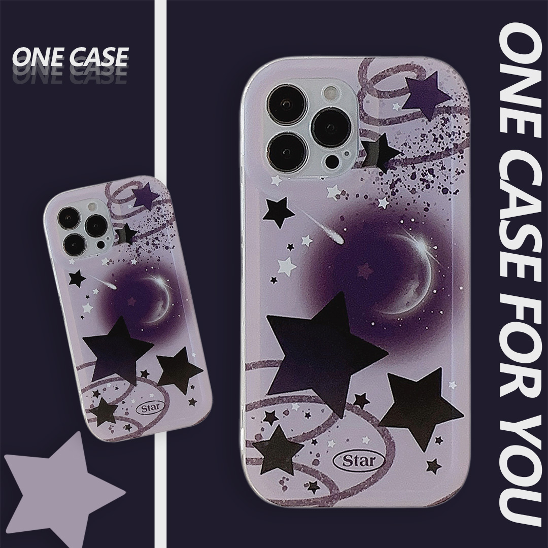 Purple iPhone 11 Pro Case Outer Space iPhone 11 Phone Case 