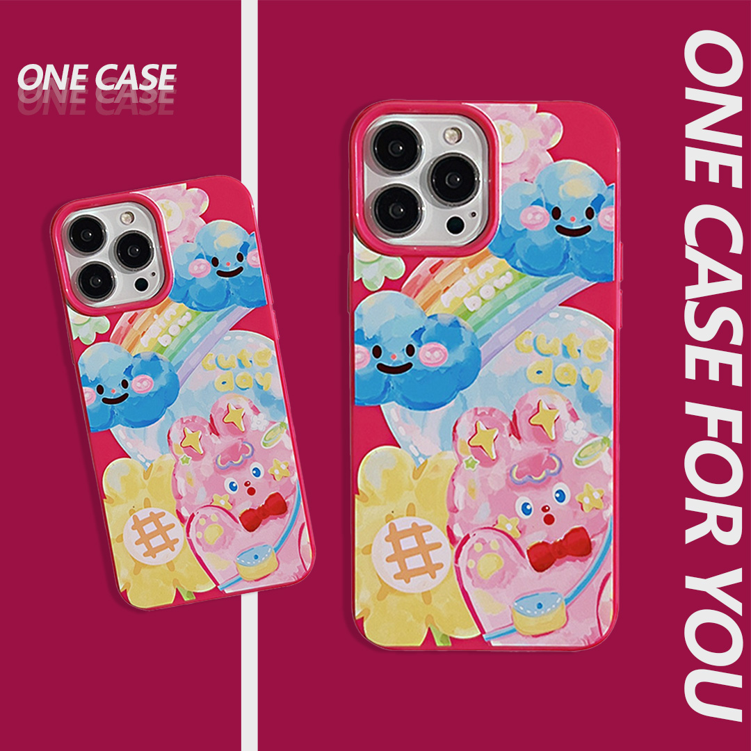 Rainbow Gummy iPhone Case-ONECASE.STUDIO