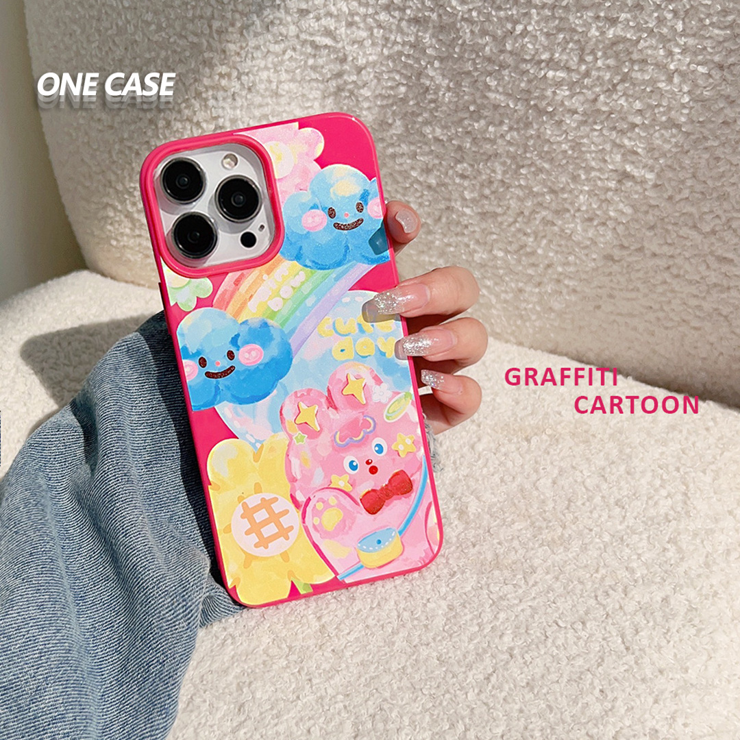 Rainbow Gummy iPhone Case-ONECASE.STUDIO