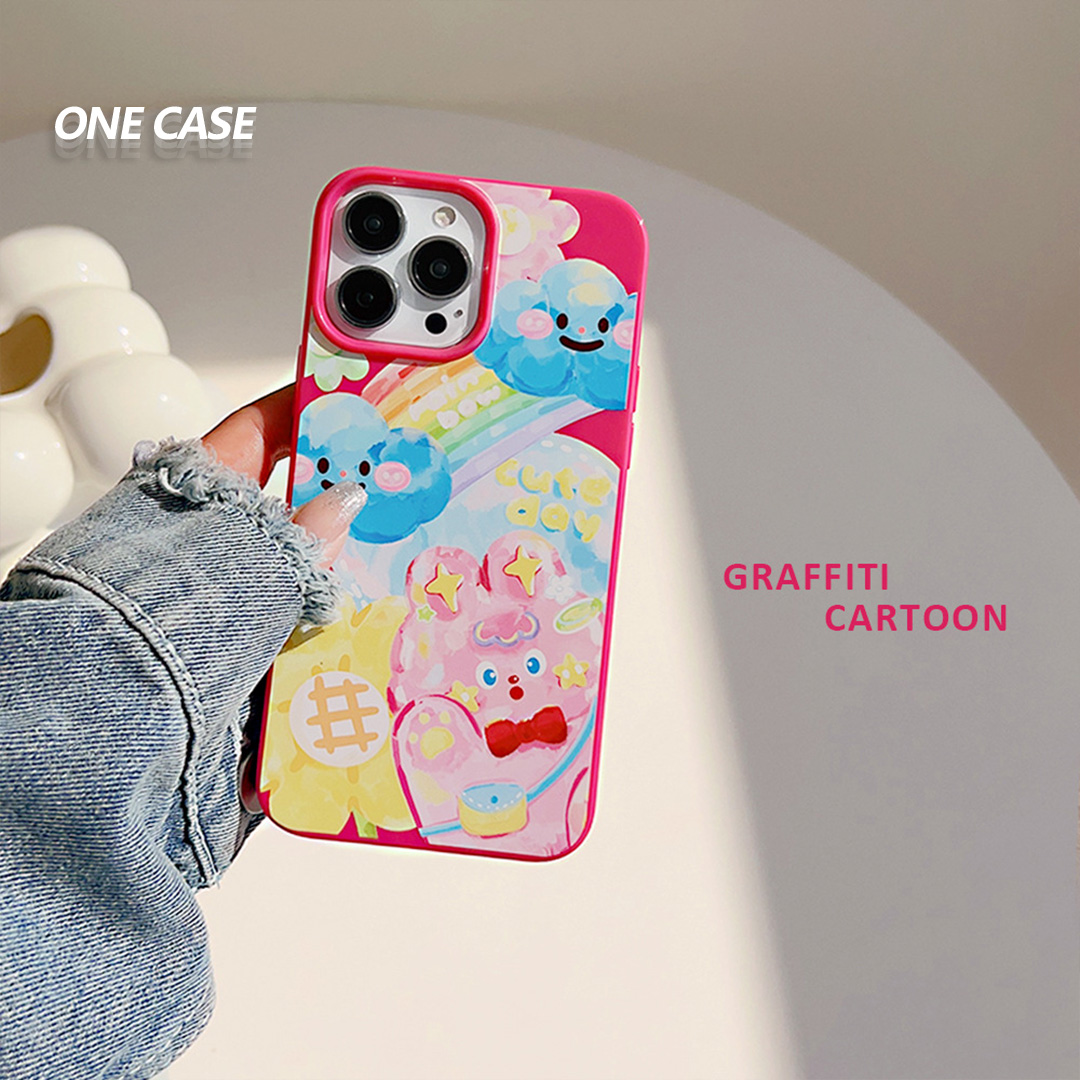 Rainbow Gummy iPhone Case-ONECASE.STUDIO