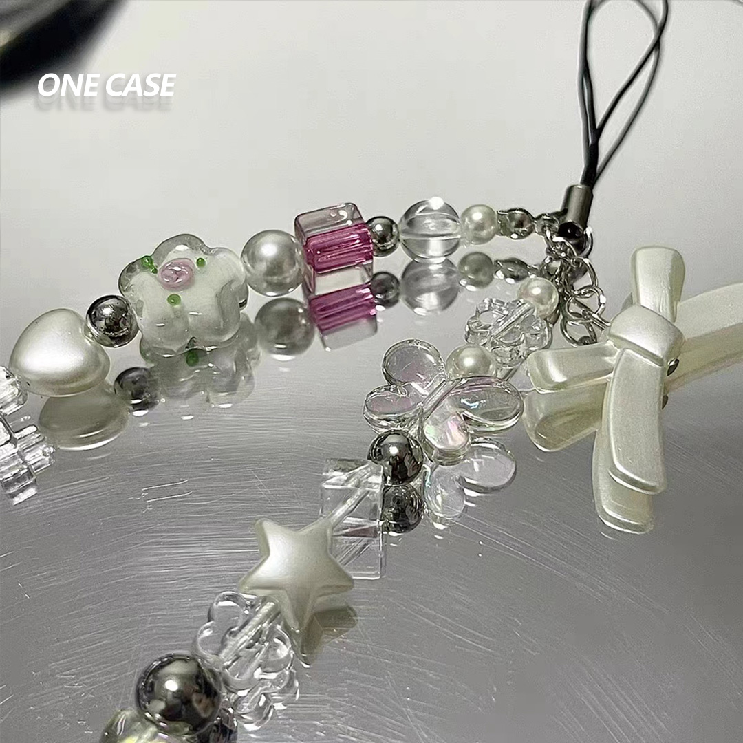 Solid Butterfly Y2K Style  Mobile Phone Chain Key Chain-ONECASE.STUDIO