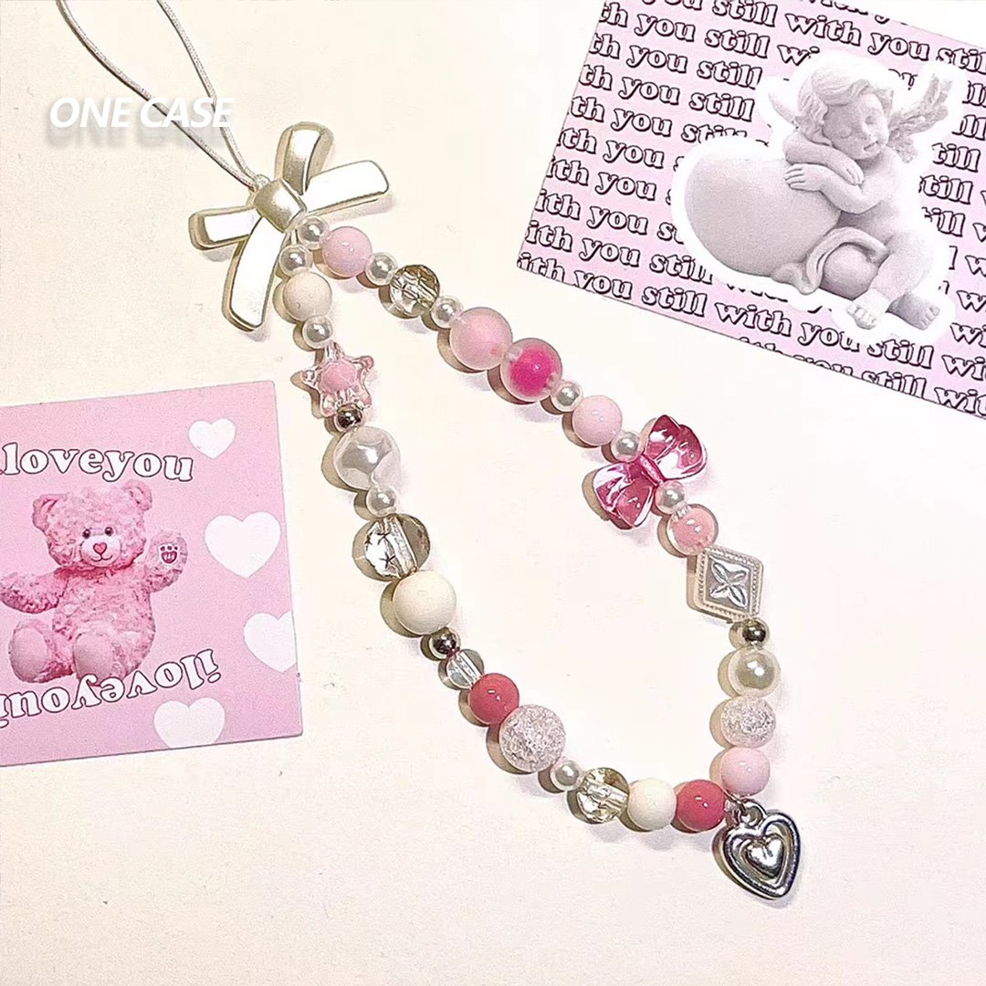 Barbie Princess Collection Mobile Phone Chain Key Chain-ONECASE.STUDIO