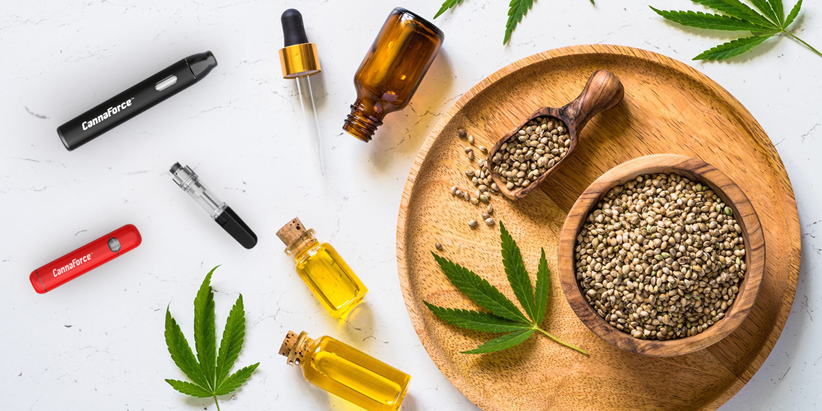 CBD Oils Vs CBD Vape-Cannaforce