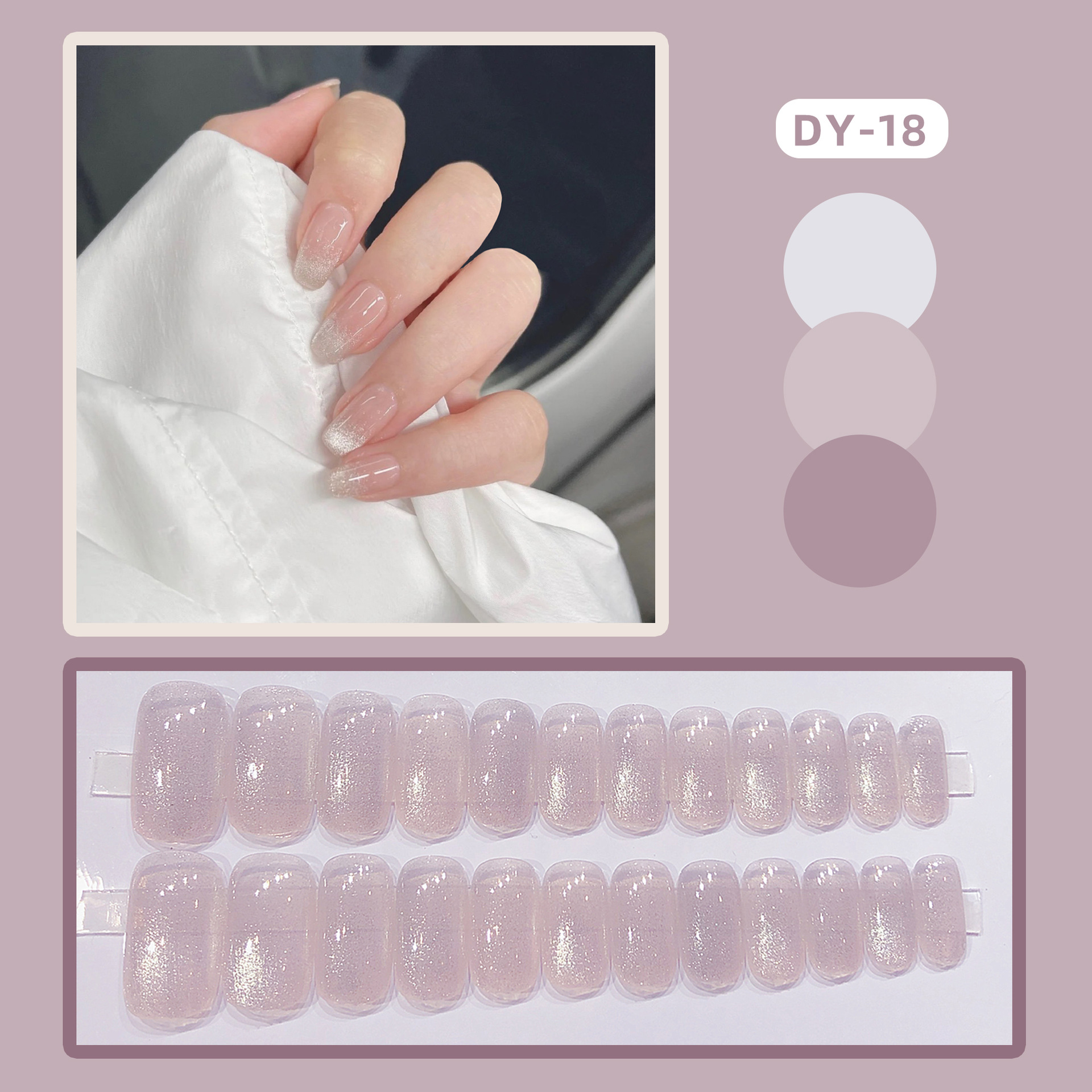 M93 Gradated pulverite medium nail