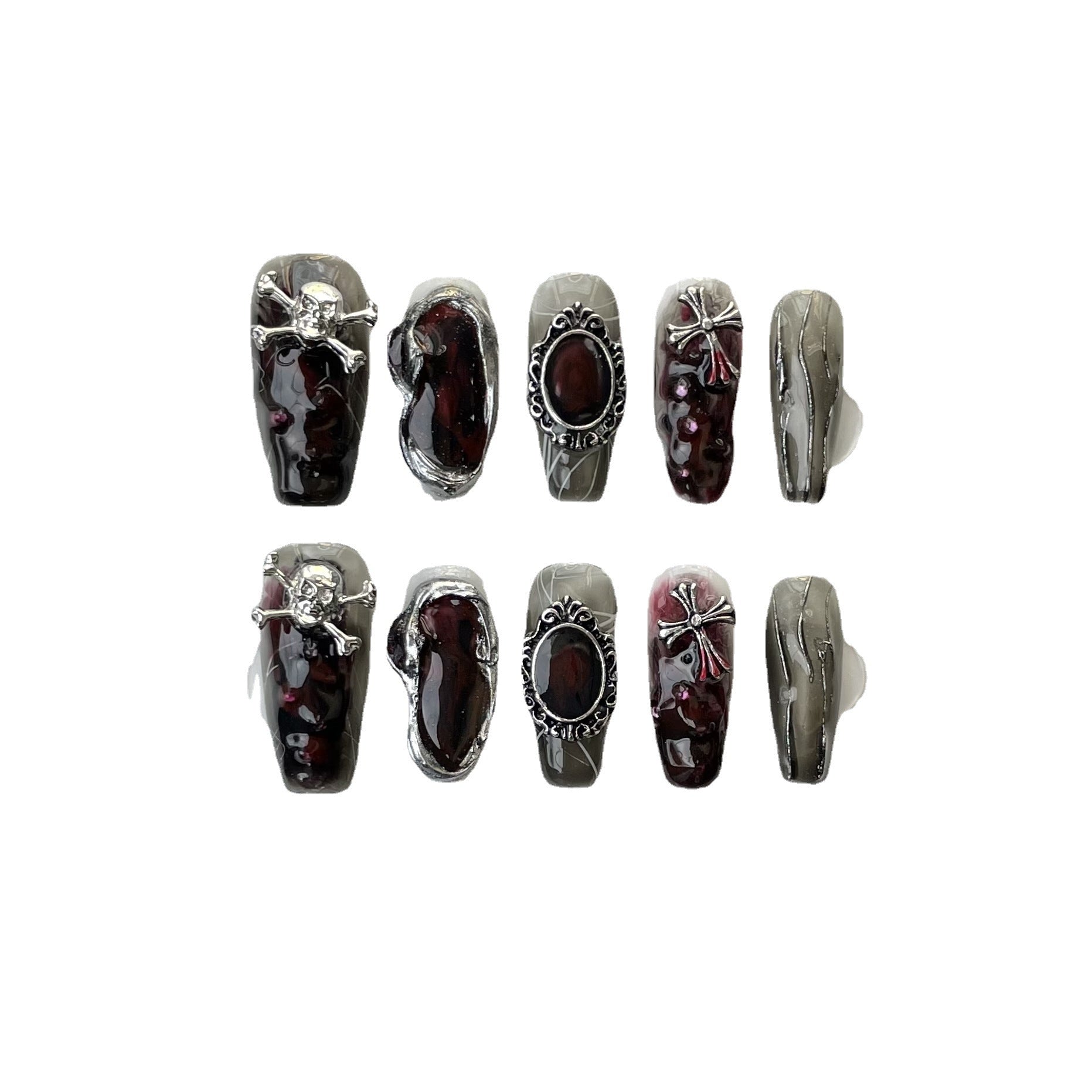 H20 Gothic Handmade Coffin Nail