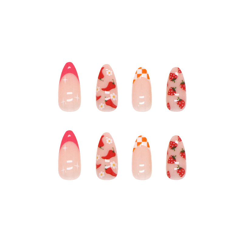 M68 Summer vegetable medium nails