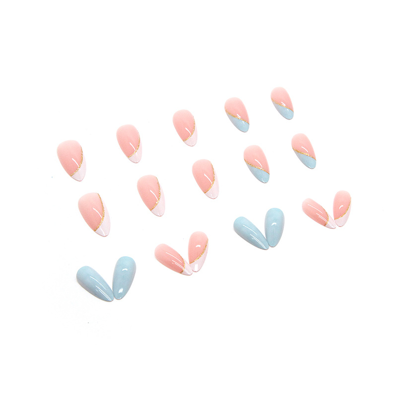 M30 Babyblue honey Medium Nail