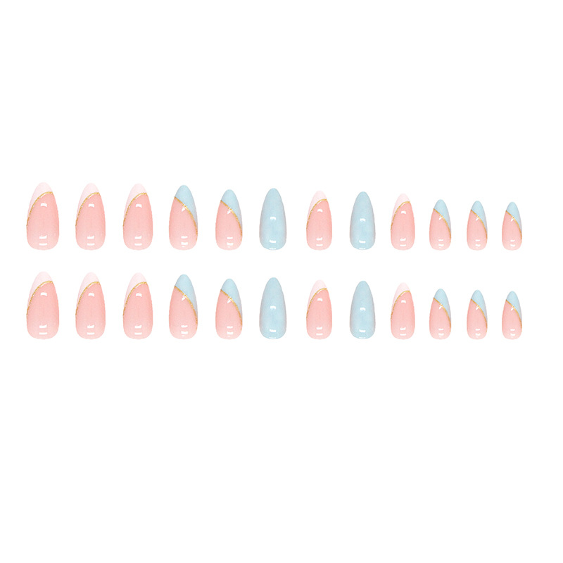 M30 Babyblue honey Medium Nail