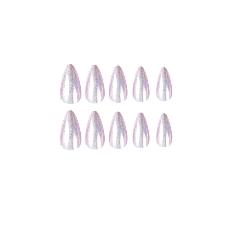 M31 Aurora Pink Glitter Medium Nail