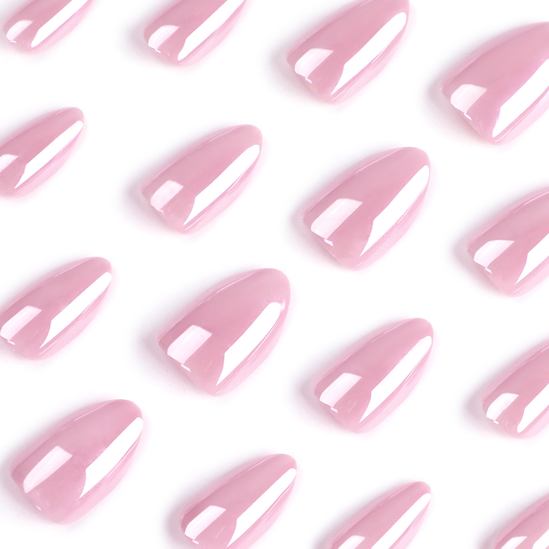 Aurora Pink Medium Nails