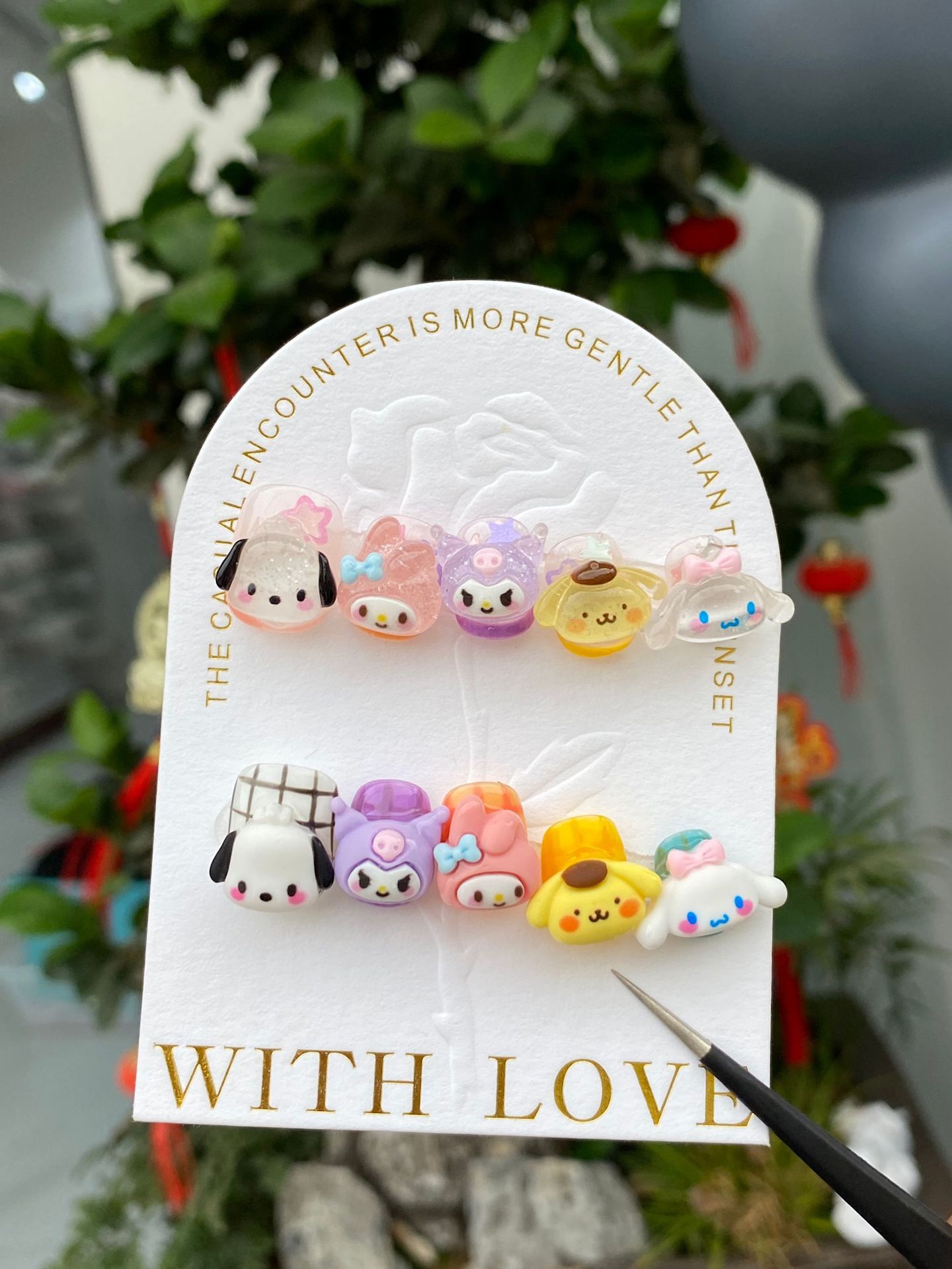 Melody ｜Handmade Short Nails