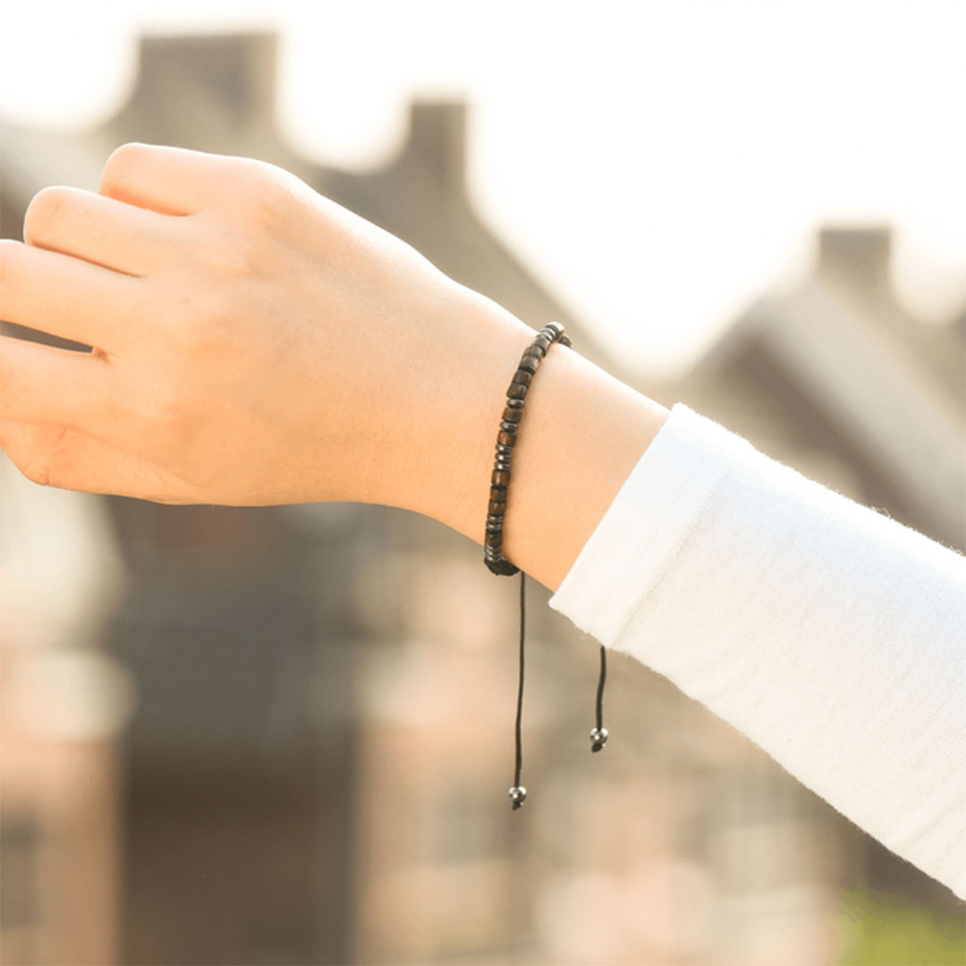 To My Man, I Love You Forever & Always Morse Code Bracelet