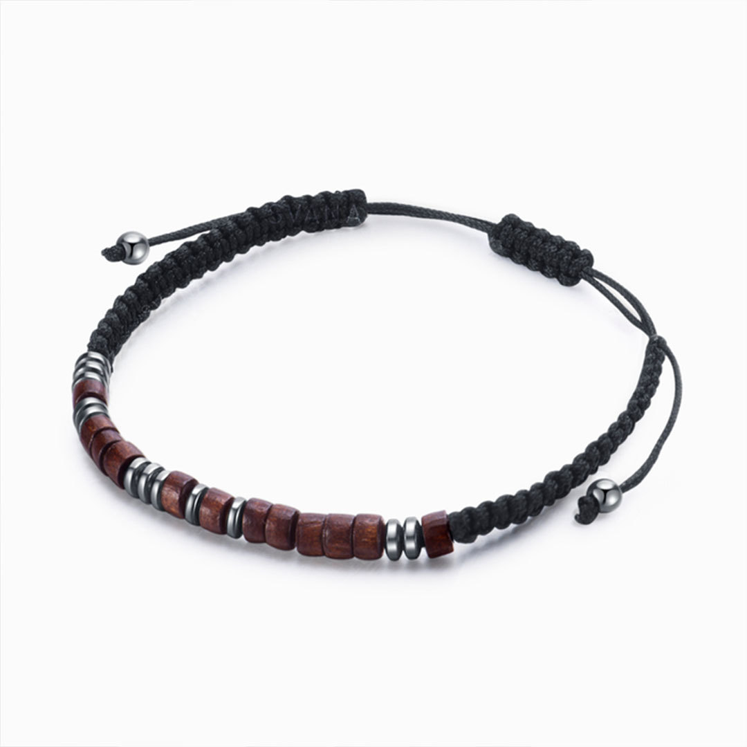 To My Man, I Love You Forever & Always Morse Code Bracelet