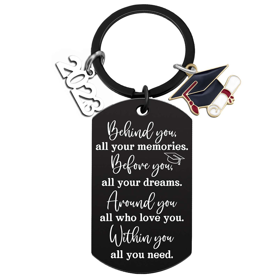 All Your Memories Long Bar Keychain