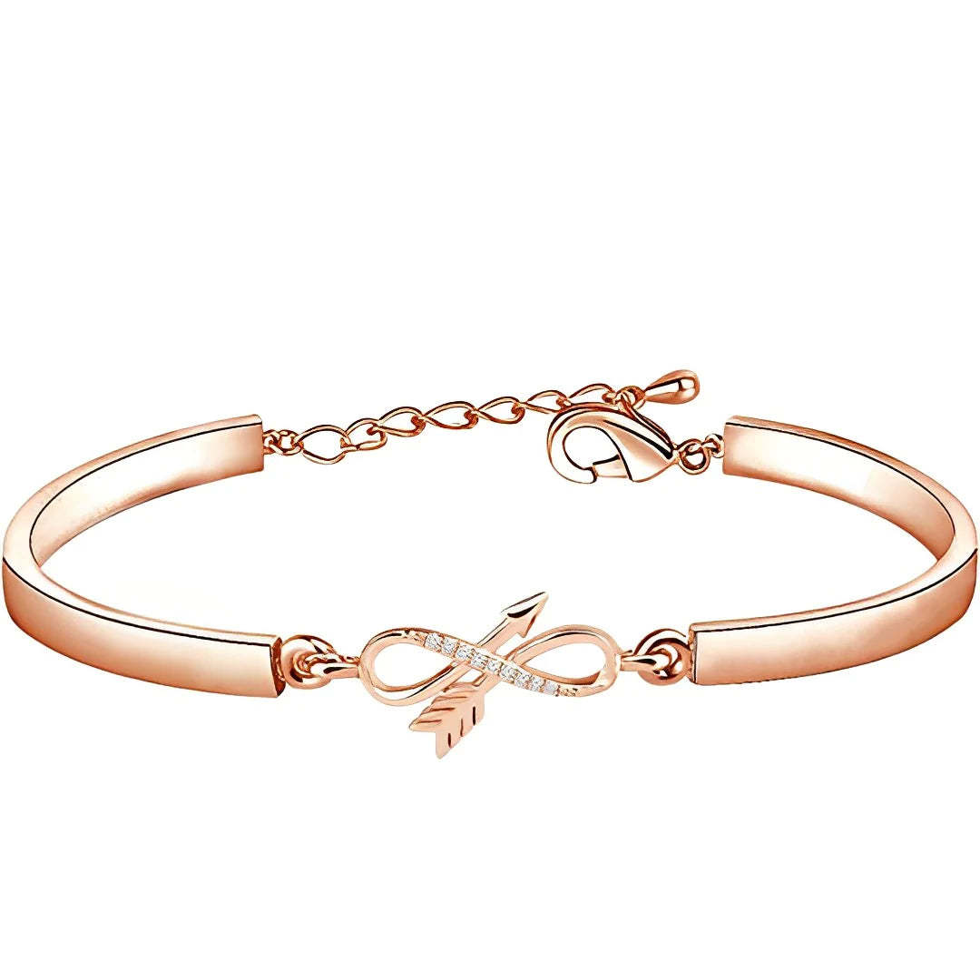 For Granddaughter/Daughter - KEEP GOING Infinity Arrow Bracelet-37bracelet