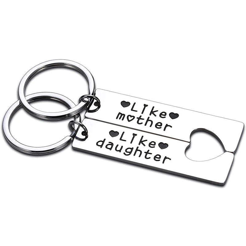 For MOM - Mother And Daughter Keychain-37bracelet