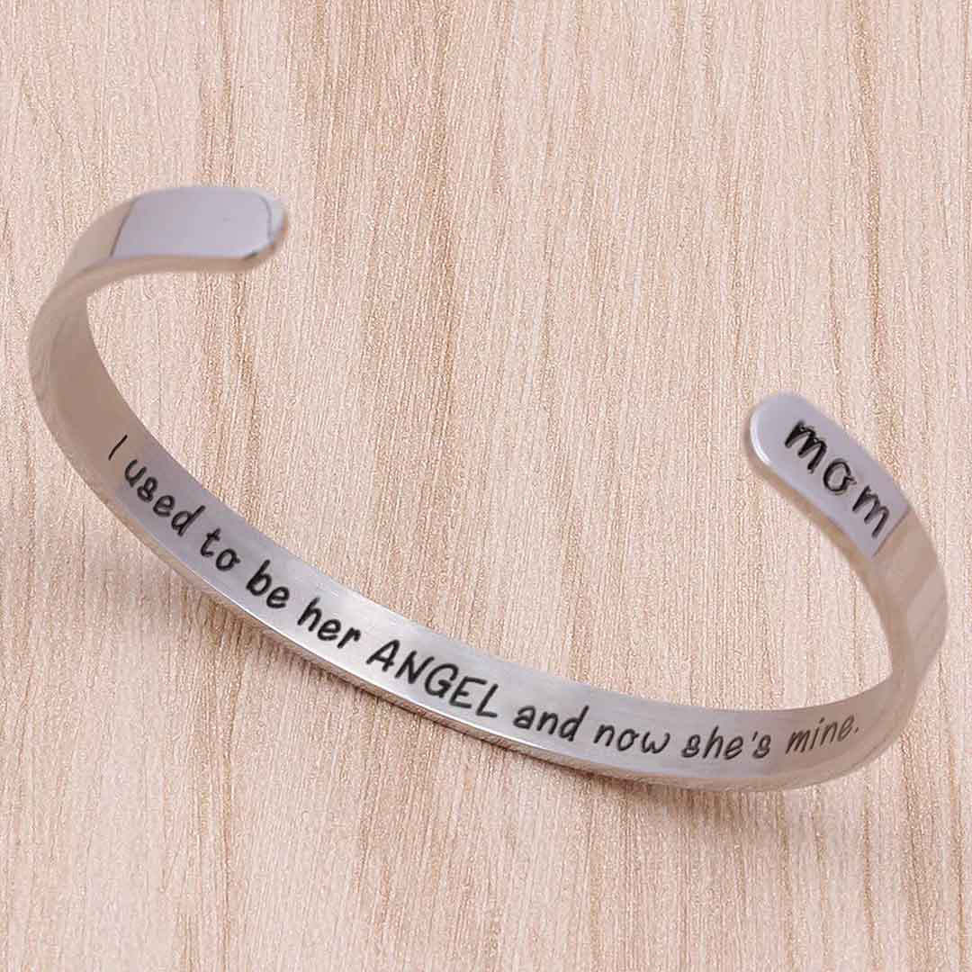 I Used To Be Her Angel and Now She's Mine Bracelet