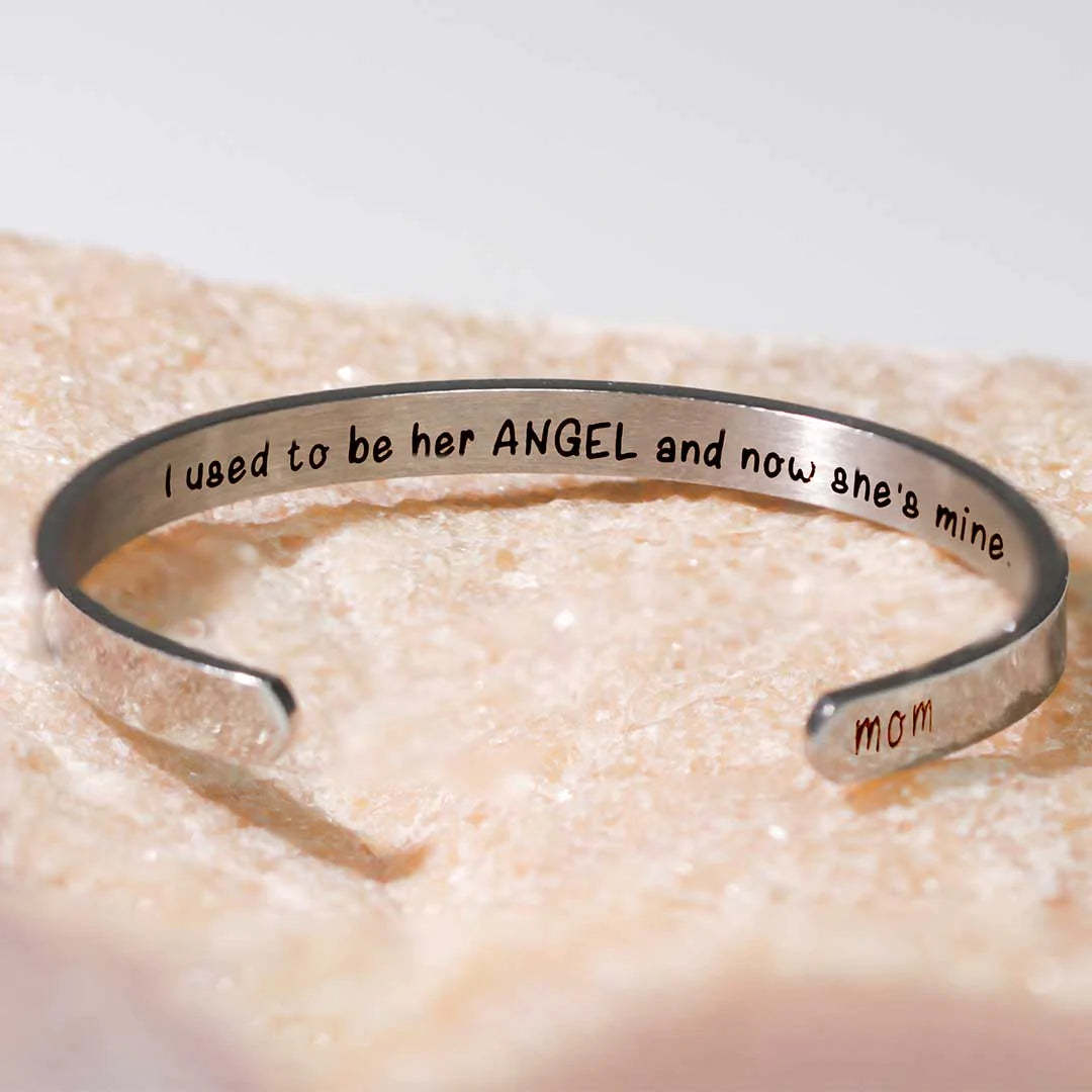 I Used To Be Her Angel and Now She's Mine Bracelet