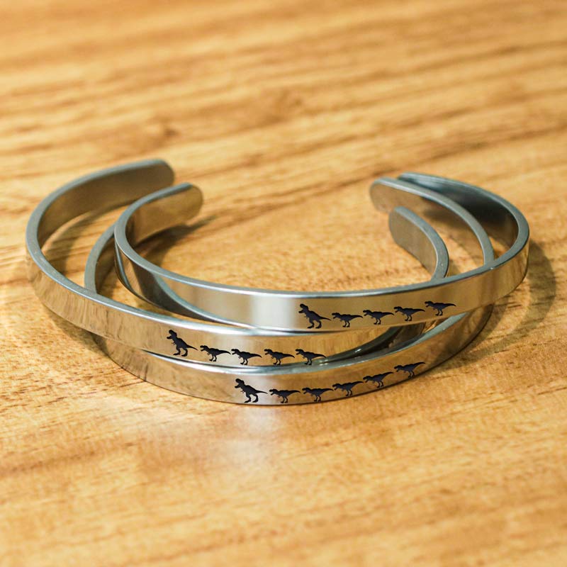 For Mom - Mama  Dinosaur Bracelet