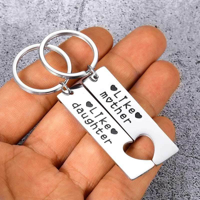 For MOM - Mother And Daughter Keychain-37bracelet