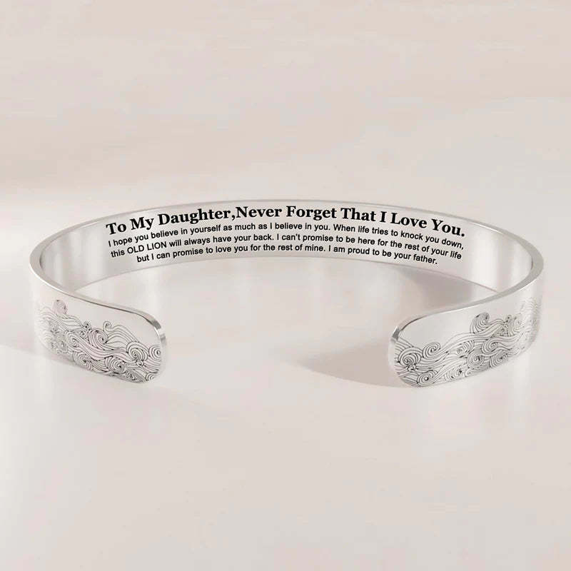 For Daughter - Happy New Year Wave Bracelet-37bracelet