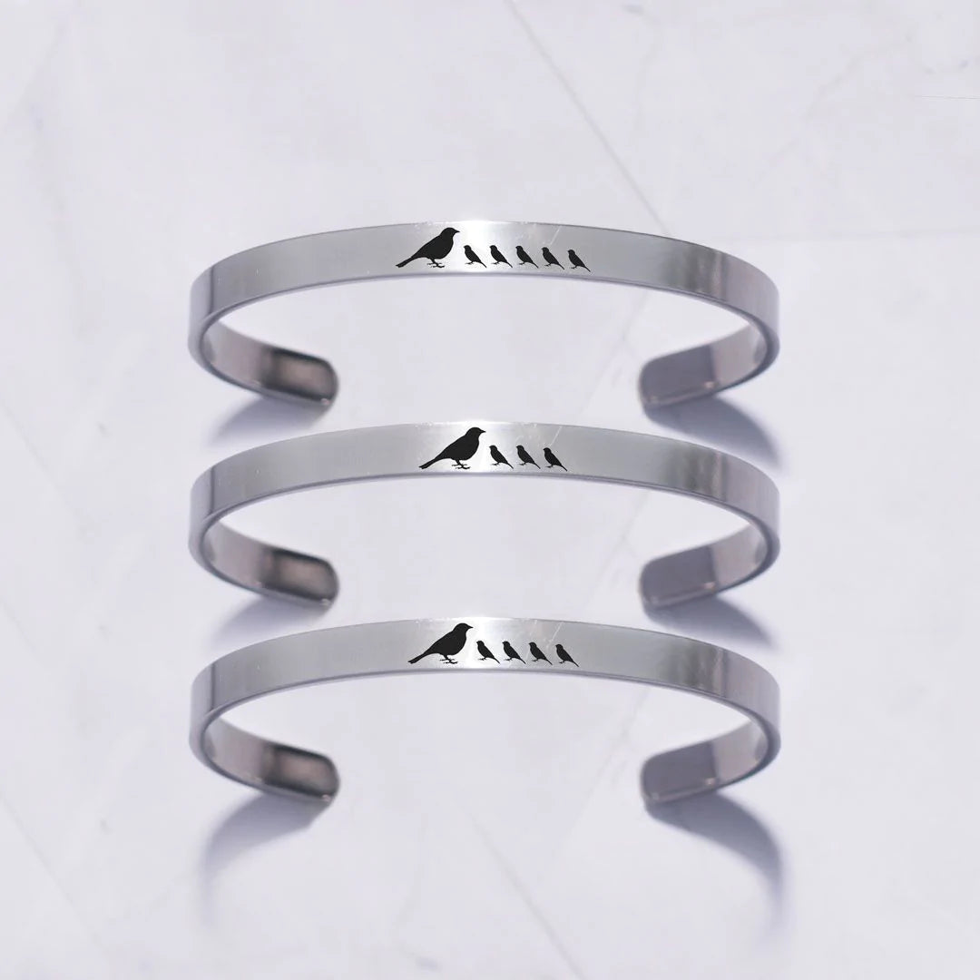 For Mom - Mama  Bird Bracelet-37bracelet