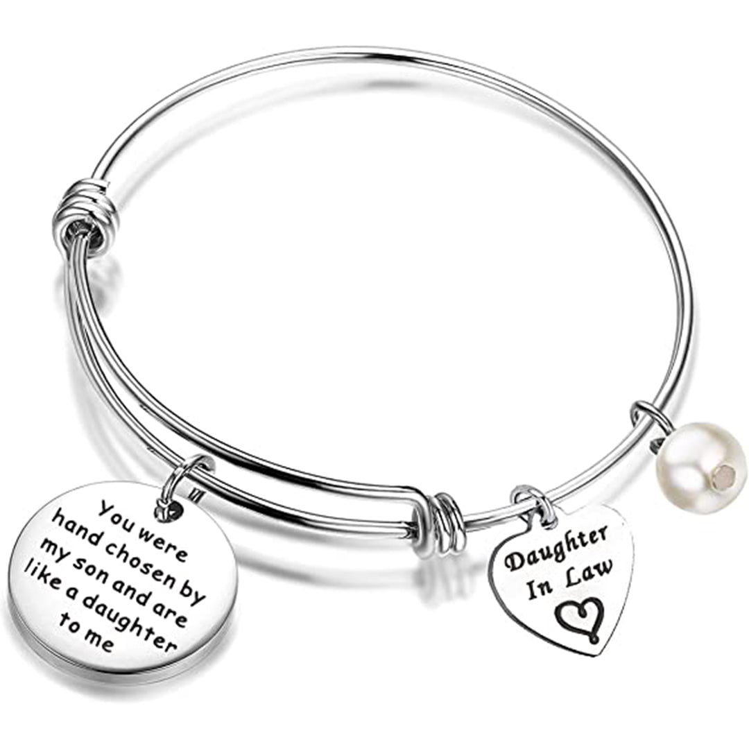 For Daughter-In-Law - You Are Also My Daughter-In-Heart Bracelet