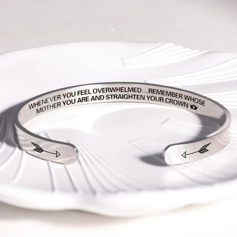 For Mom - Whenever You Feel Overwhelmed... Bracelet