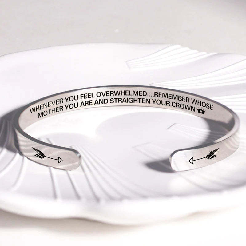 For Mom - Whenever You Feel Overwhelmed... Bracelet